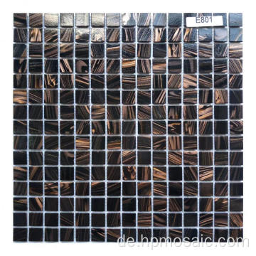 Brown Line Glass Mosaic zur Dekoration